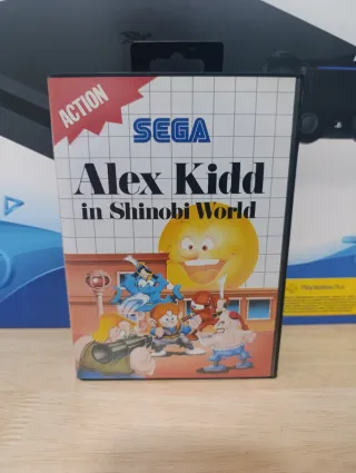 Alex Kidd in Shinobi World Master System SEGA