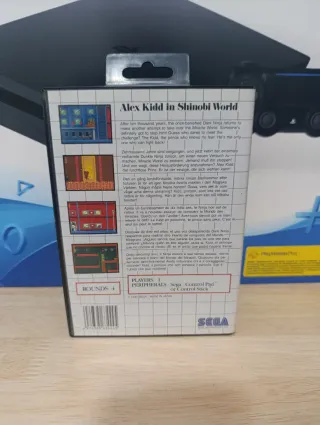 Alex Kidd in Shinobi World Master System SEGA