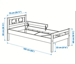 Cama infantil completa IKEA