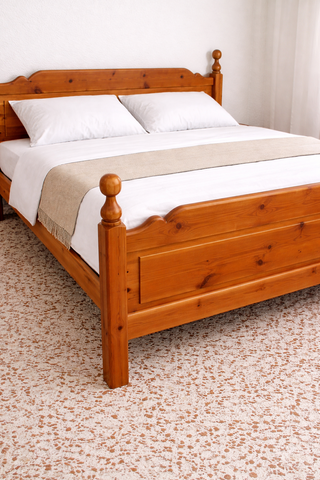 Cama de madera maciza pino