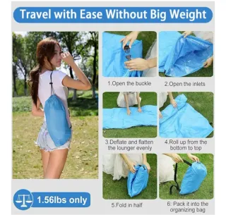 Sofá Hinchable Portátil Anti Fugas