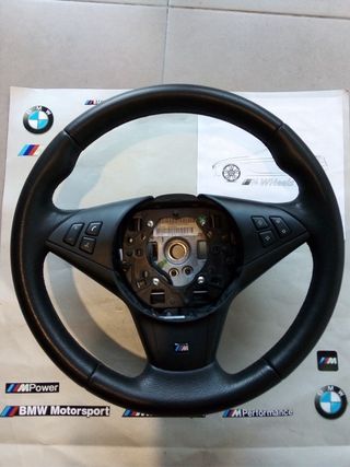Volante BMW Pack M E60 E61 E63 E64 Chave Lâmina