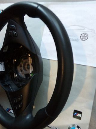 Volante BMW Pack M E60 E61 E63 E64 Chave Lâmina