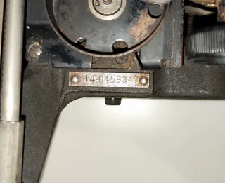 Máquina de escribir Underwood Nº5 Vintage