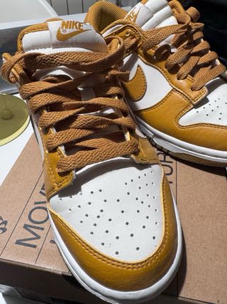 Nike Dunk Low Amarillas Talla 36