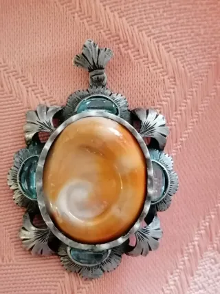 Colgante antiguo plata