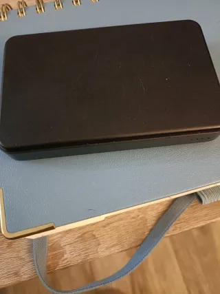 Power Bank Negro con Puerto USB para iPhone