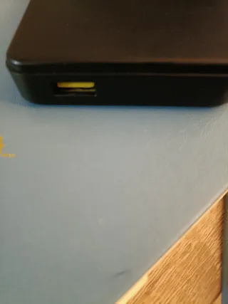 Power Bank Negro con Puerto USB para iPhone