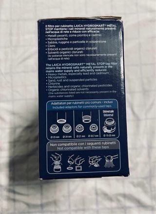Filtro de grifo LAICA GENOVA HydroSmart+