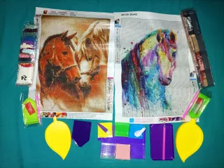 2 Cuadros Diamond Dotz Nuevos