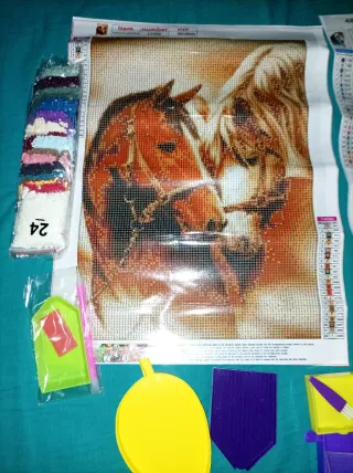 2 Cuadros Diamond Dotz Nuevos