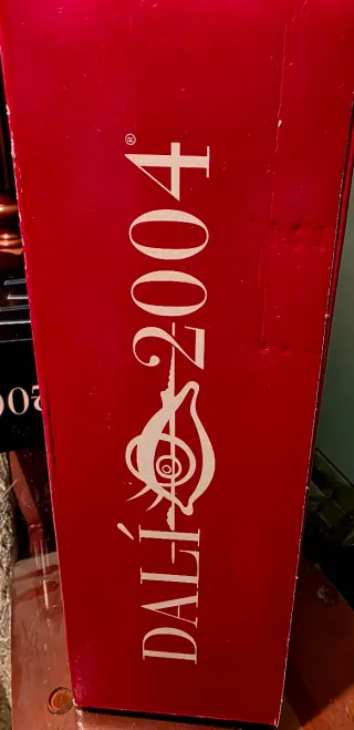 (3) Copas Dalí 2004 Cristal Bohemia colección