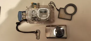 Canon ixus 960is con Carcasa submarina Canon WP-DC