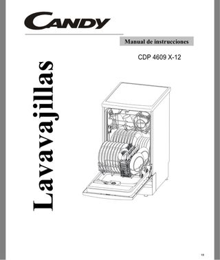 Lavavajillas Candy CDP 4609 X-12