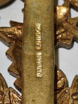 Insignia militar Segunda Guerra Mundial