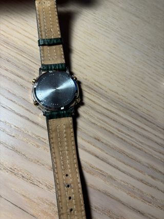 Reloj Lotus Cronógrafo Dorado y Verde