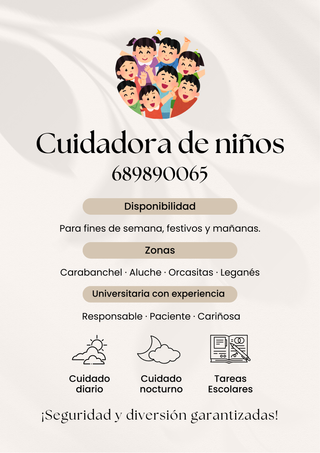 Cuidado de niños