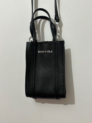 Bolso negro pequeño - Bimba y Lola