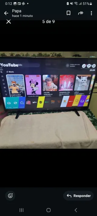 LG 43 Smart TV 4K WebOS