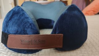 Almohada de viaje Wilford & Sons azul