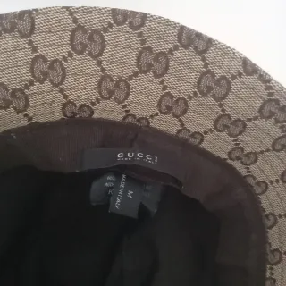 Berretto Gucci GG Canvas con fascia