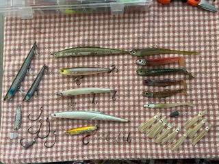 Señuelos de pesca spinning ligero