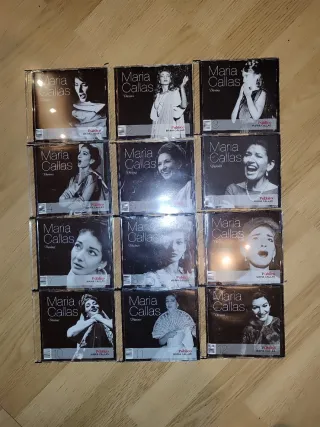 12 CDs Maria Callas - Colección Ópera Clásica
