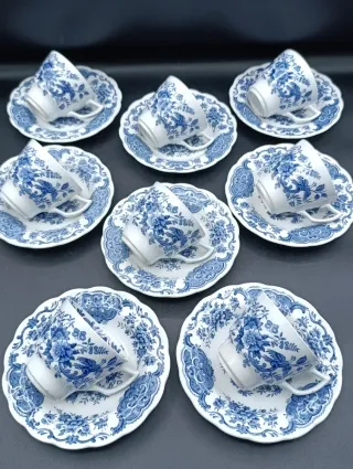 Set tazas café inglesas Staffordshire