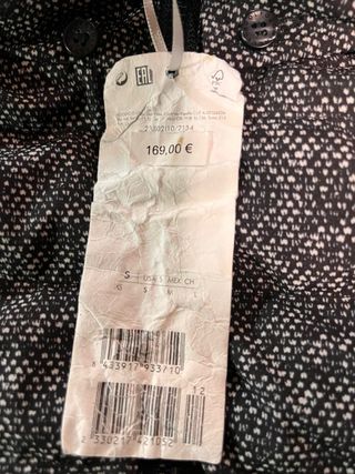 Cazadora Adolfo Dominguez reversible gris