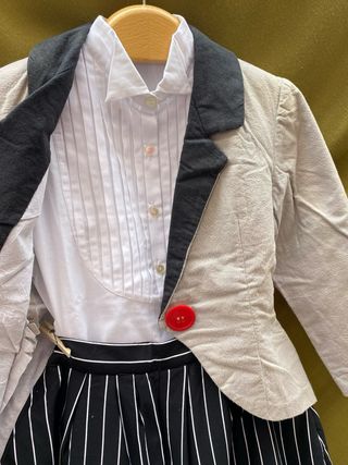 Disfraz payaso elegante Talla 38