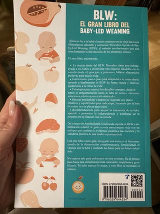 Libro BLW tapa blanda