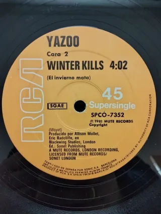 Vinilo Yazoo - Don't Go Re-Mixes