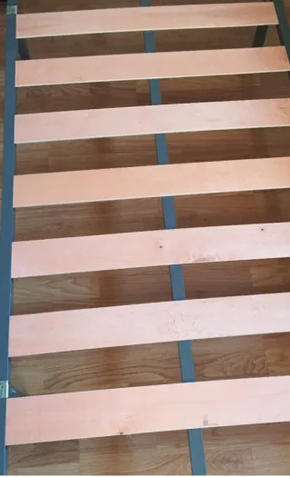 Somier y colchón individual 190x90cm