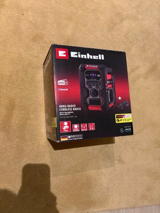 Radio Einhell inalámbrica Akku-Radio DAB+/FM/BT