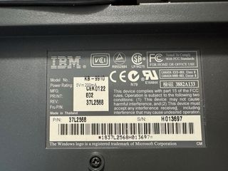 Tastiera IBM con cavo PS2