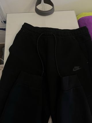 Pantalón Nike Tech Fleece Negro Talla L
