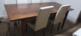 Mesa Comedor Extensible Madera EL GLOBO