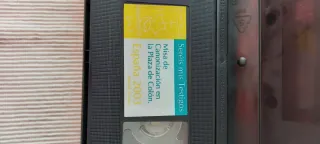 VHS visita religiosa Papa J. Pablo II España 2003