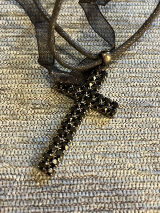 Colar com Cristais Pretos