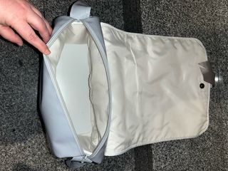 Bolso para carrito blanco brillante