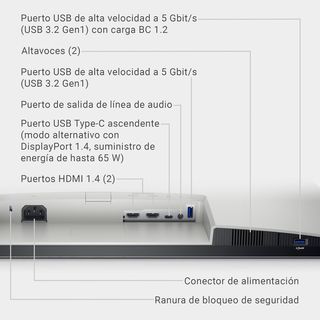 Monitor Dell S2722DC 27 QHD USB-C