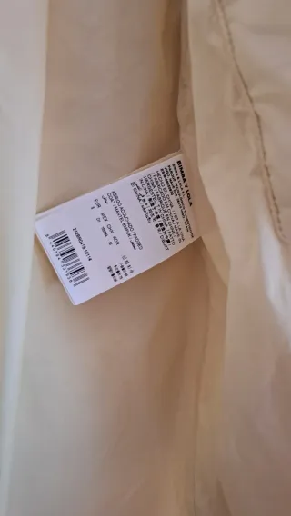 Abrigo acolchado Bimba y Lola amarillo