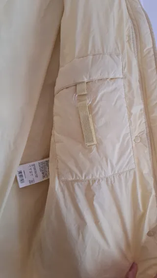 Abrigo acolchado Bimba y Lola amarillo