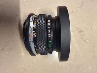 Juego de objetivos Olympus om cinemood EF