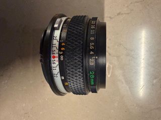 Juego de objetivos Olympus om cinemood EF