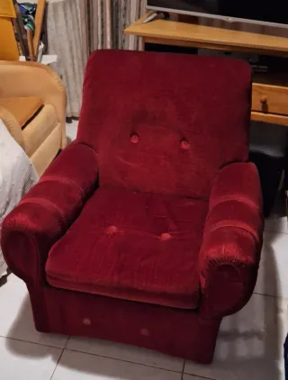 Sillón antiguo clásico