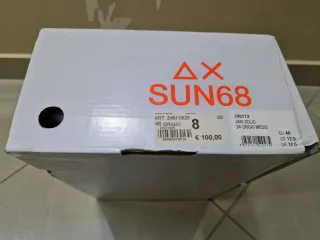 Scarpe Sun 68 Grigio/Nero Taglia 46