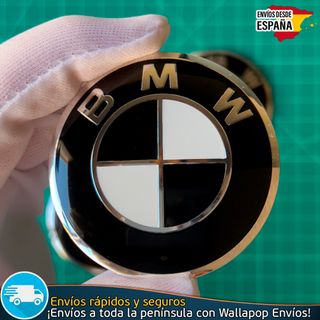 X4 Emblemas BMW 56mm Pegatinas Tapacubos Llantas