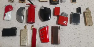 Colección 26 mecheros antiguos