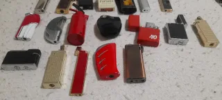 Colección 26 mecheros antiguos